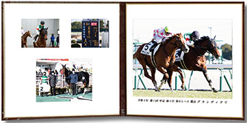 四切レザー台紙