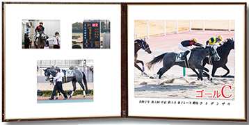 四切レザー台紙