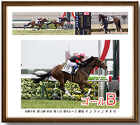 四切アルミ額付
