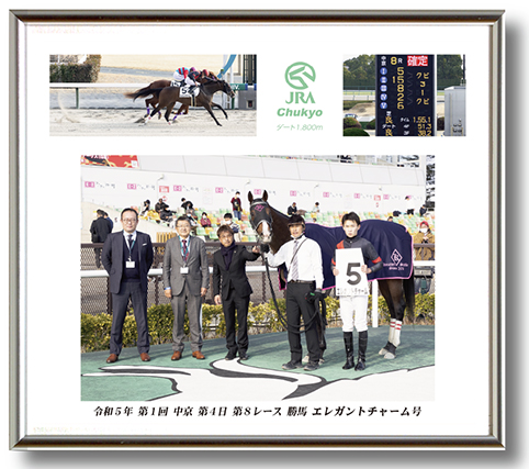 四切組写真アルミ額付き