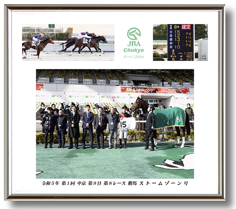 四切組写真アルミ額付き