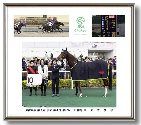 四切組写真アルミ額付き