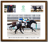 四切アルミ額付