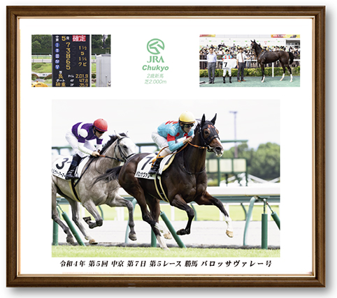 四切組写真アルミ額付