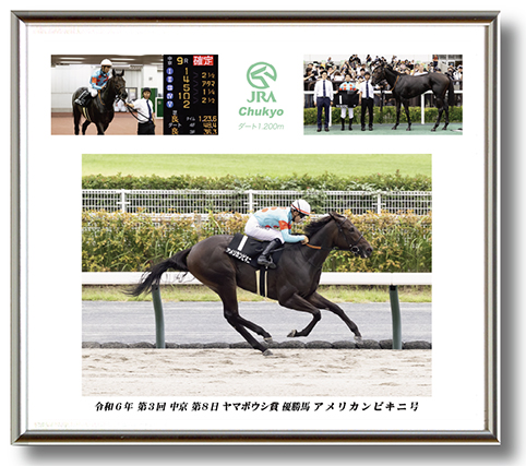四切組写真アルミ額付