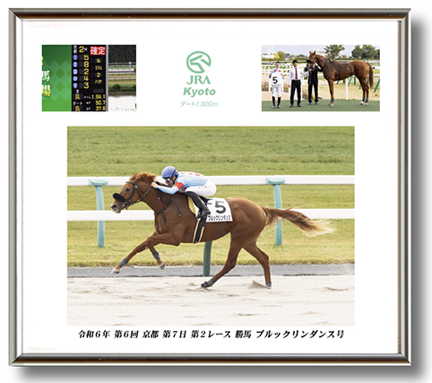 四切組写真アルミ額付