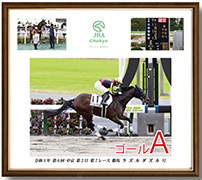 四切アルミ額付