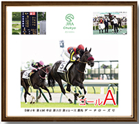 四切アルミ額付