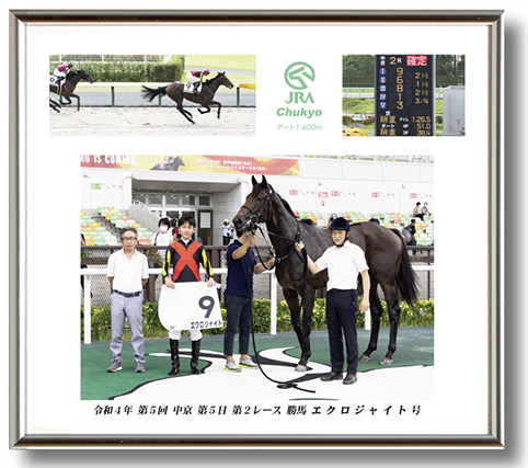 四切組写真アルミ額付
