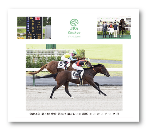 四切組写真台紙付き