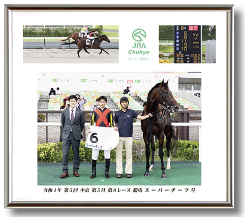 四切組写真アルミ額付