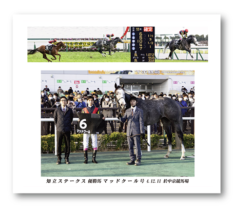 四切組写真木製額付