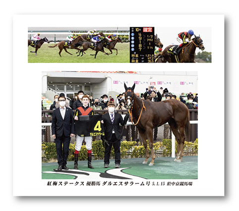 四切組写真木製額付