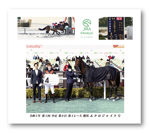 四切組写真台紙付き