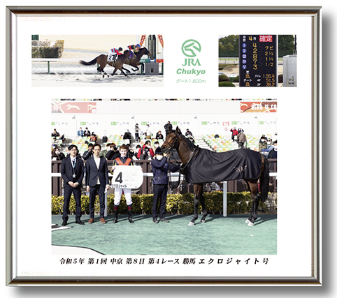四切組写真アルミ額付き
