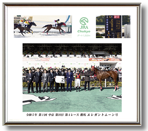四切組写真アルミ額付き