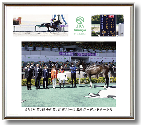 四切組写真アルミ額付き