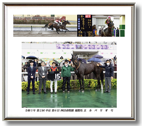 四切組写真台紙付き