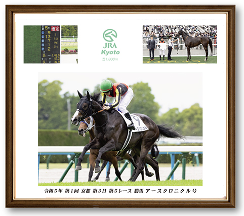 四切組写真アルミ額付