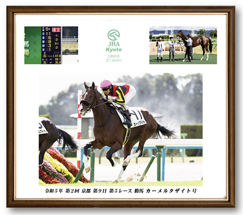 四切組写真アルミ額付