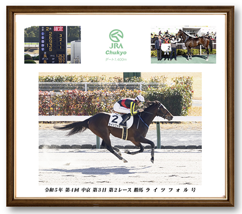 四切組写真アルミ額付