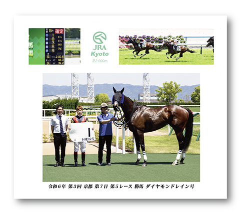 四切組写真木製額付