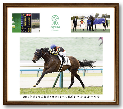 四切組写真アルミ額付