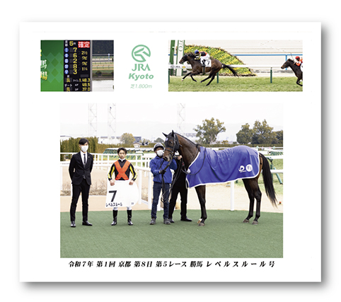 四切組写真木製額付