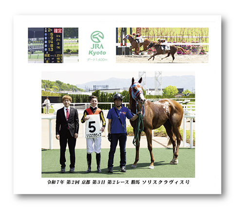 四切組写真木製額付