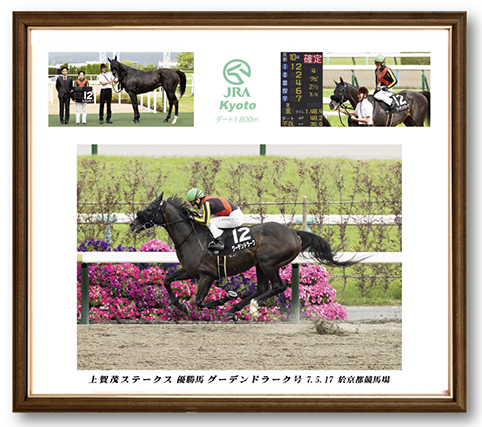四切組写真アルミ額付