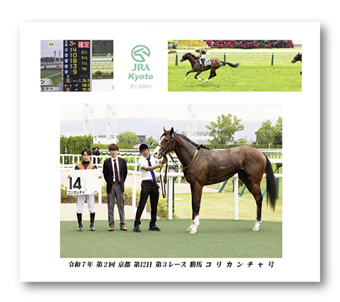 四切組写真木製額付