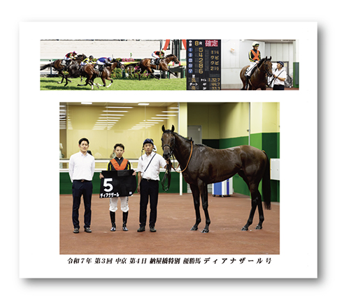 四切組写真木製額付