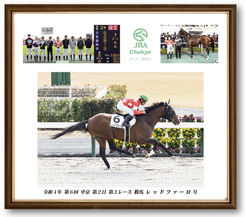 四切組写真アルミ額付