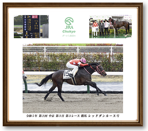 四切組写真アルミ額付