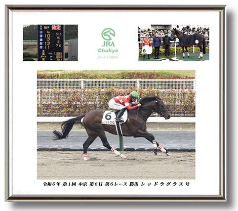 四切組写真アルミ額付