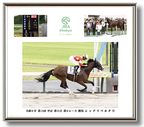 四切組写真アルミ額付